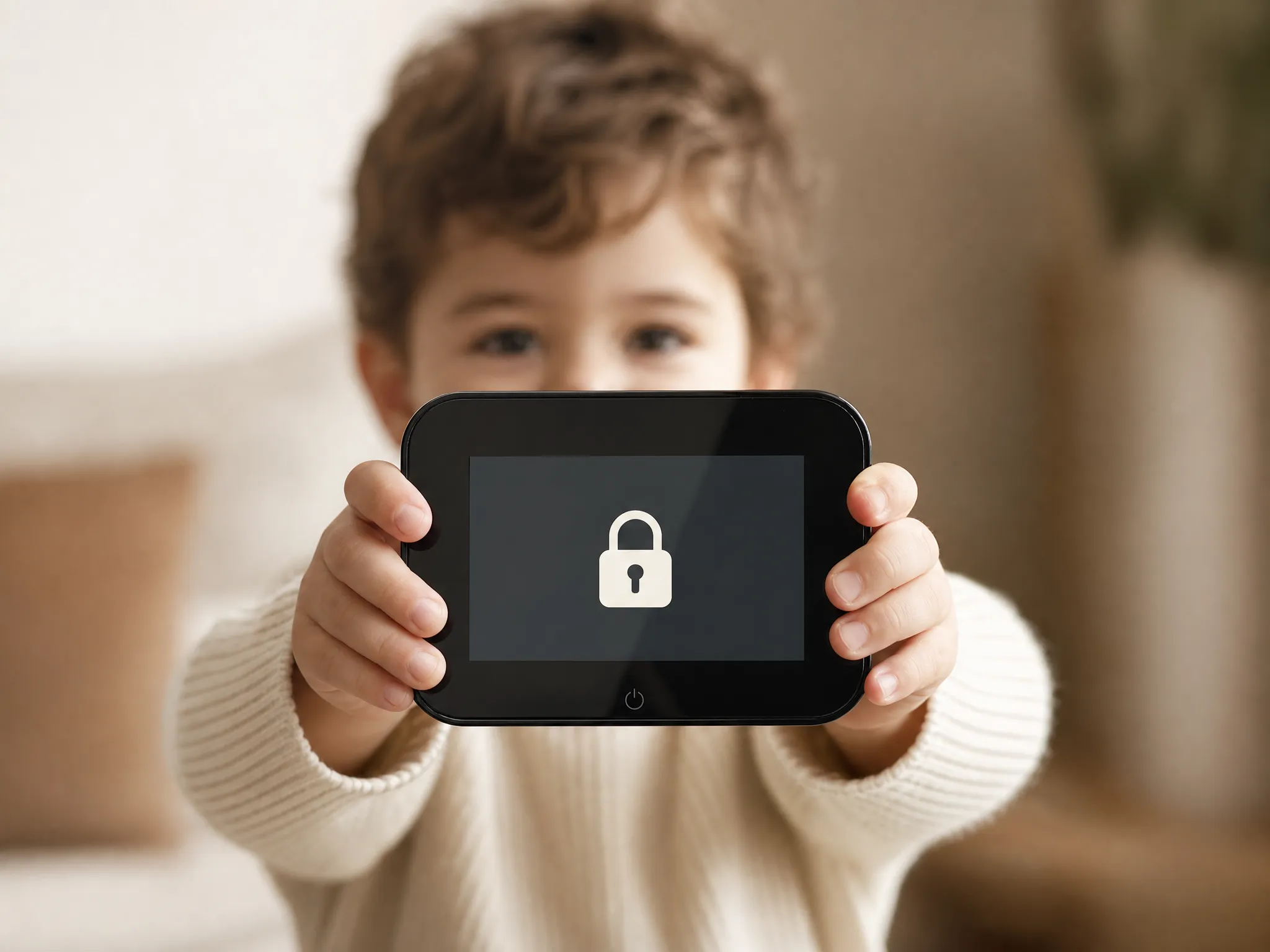 AUPE wireless controller with child lock enabled